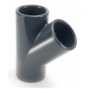 Тройник 45* d.20 PVC-U PN16, Comer