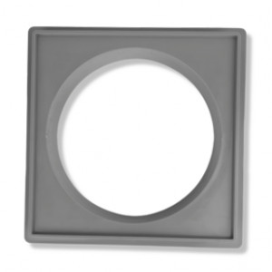 Квадратная рамка крышки скиммера SM for Composite pools, цвет серый